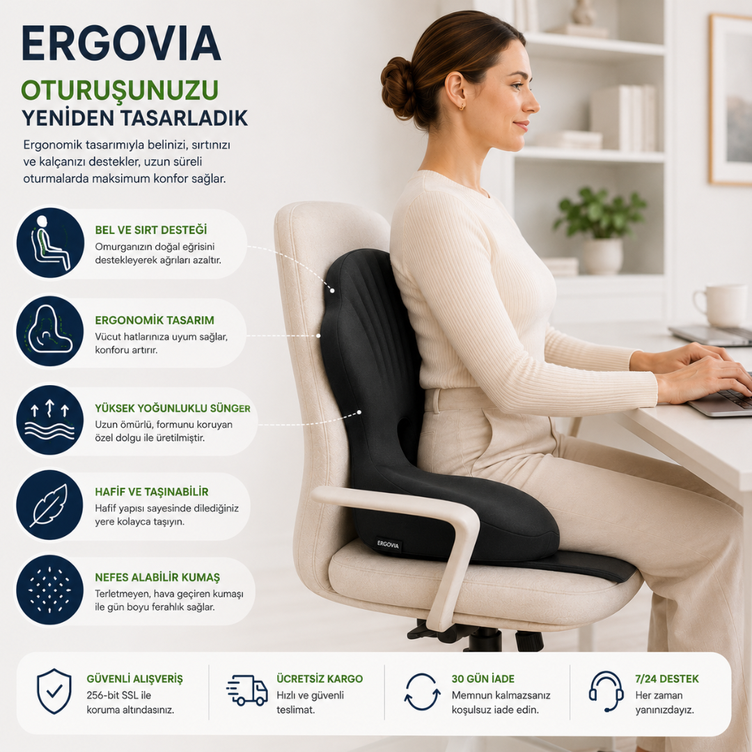 Ergovia Ortopedik Visko Konfor Minderi