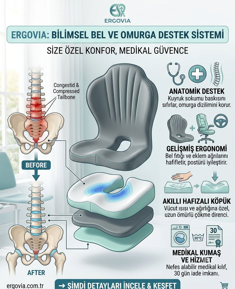 Ergovia Ortopedik Visko Konfor Minderi